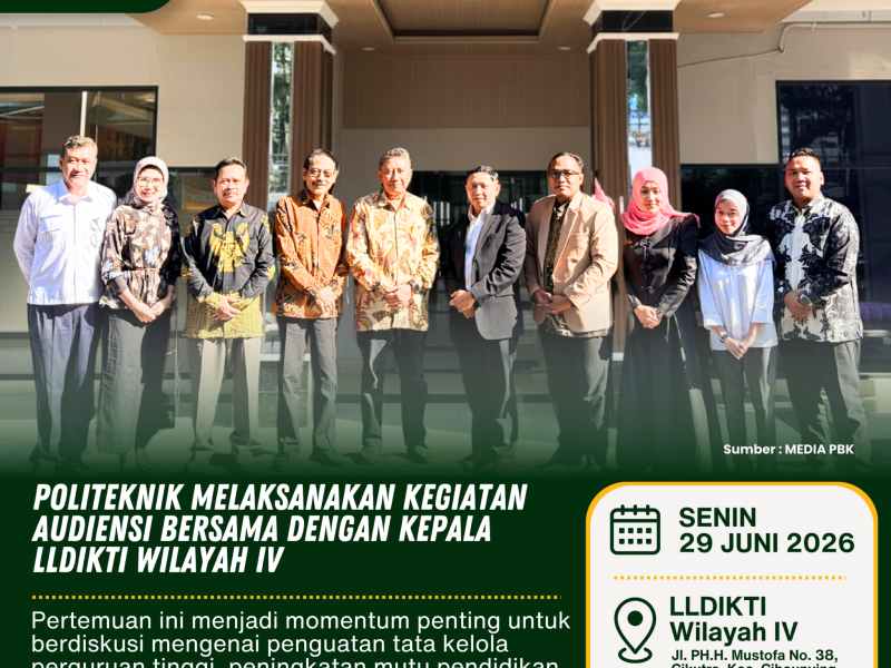 LLDIKTI IV POLITEKNIK BHAKTIKENCANA