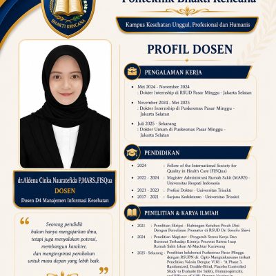 Profesionalisme & Etika Tenaga Kesehatan Digital di Politeknik Bhakti Kencana bersama dr. Aldena Cinka Nauratefida Putty., MARS, FISQua